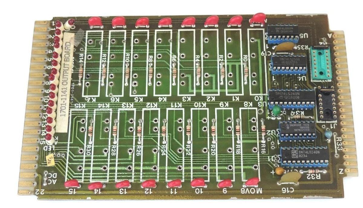 Used MCGILL 1701-1141 OUTPUT BOARD 17011141