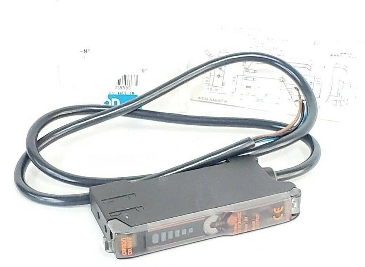 Used OMRON E3X-NA41F PHOTOELECTRIC SENSOR E3XNA41F, 12-24VDC