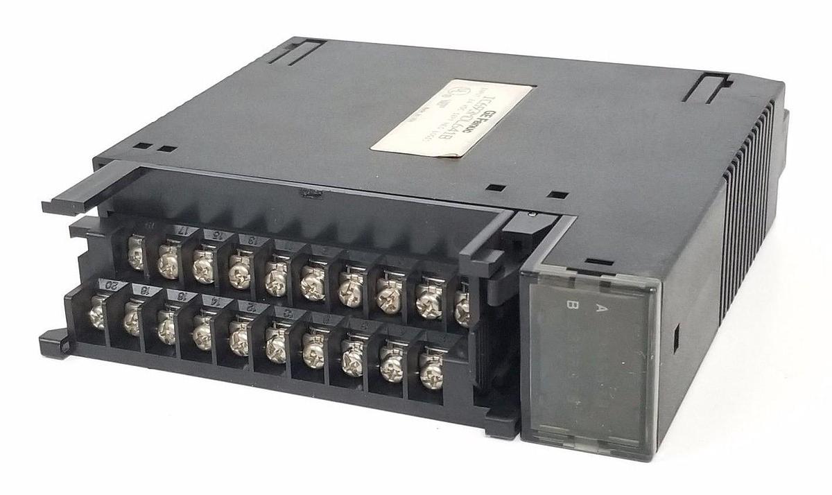 Used GE FANUC IC693MDL641B INPUT MODULE 24 VDC 16PT NEG LOGIC (MISSING DOOR)