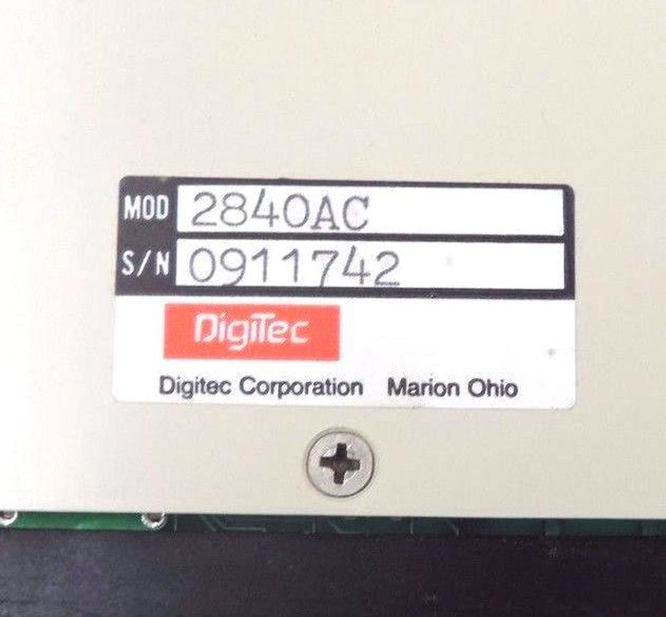 Used NIB DIGITAC 2840AC DIGITAL PANEL METER CONTROLLER 5 DIGIT