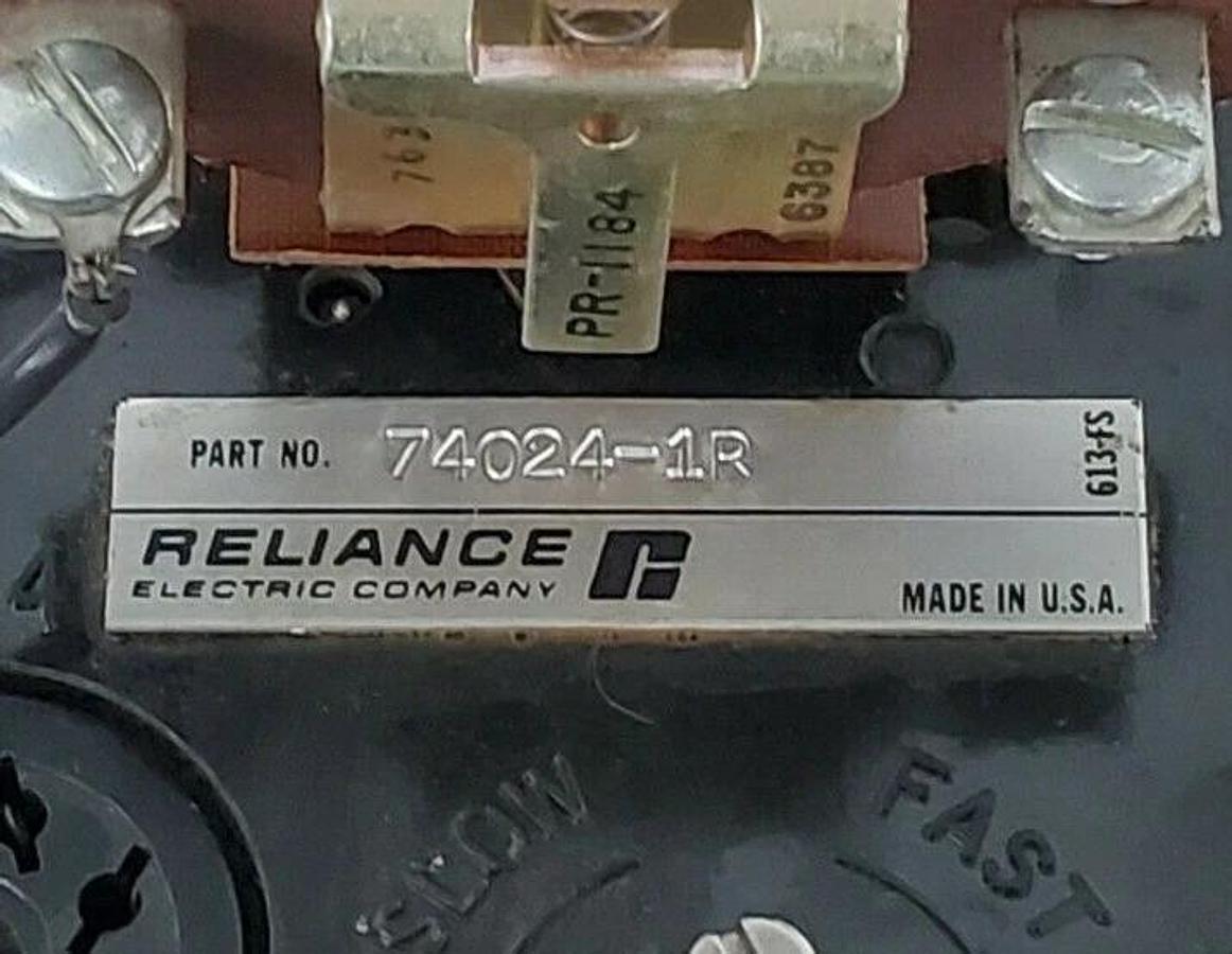 Used RELIANCE ELECTRIC 74024-1R RELAY MODULE 401583-A REL 74024-IR