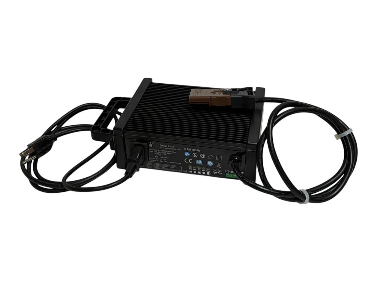 Used PowerFirst PF2410 PF2410OB 24V 10A Lithium-Ion Battery Charger Anderson SBS 75X