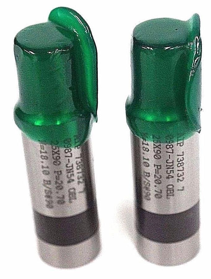 Used NEW API INC. 738732 7 PUNCH 0987-JN54 OBL 25X90 P=20.70 W=18.10 B/S@90  LOT OF 2