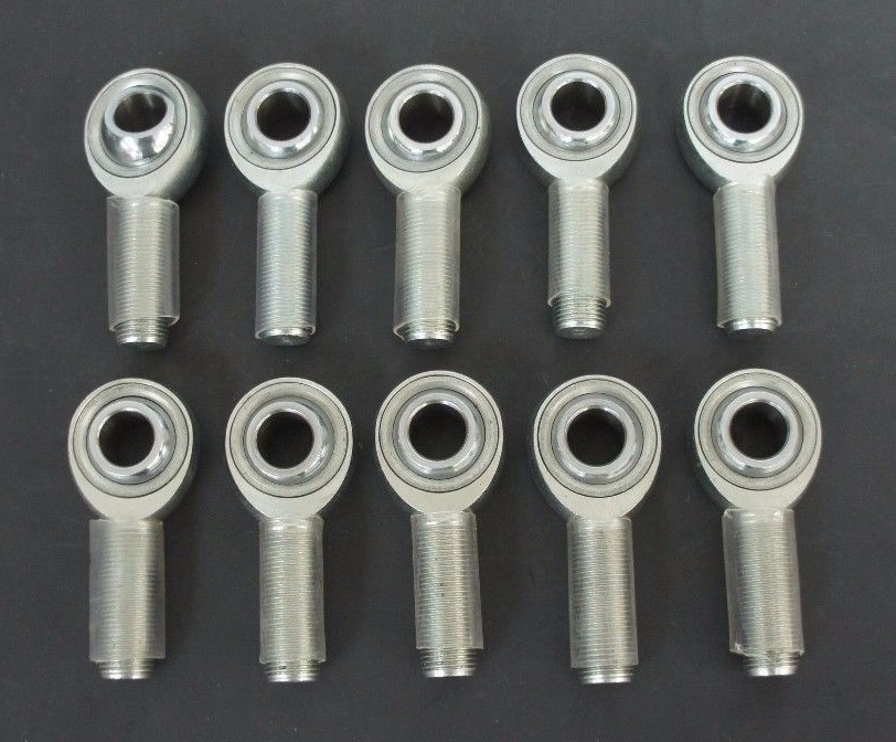 Used LOT OF 10 NEW QA1 KMR10 ROD ENDS K SERIES, CARBON STEEL