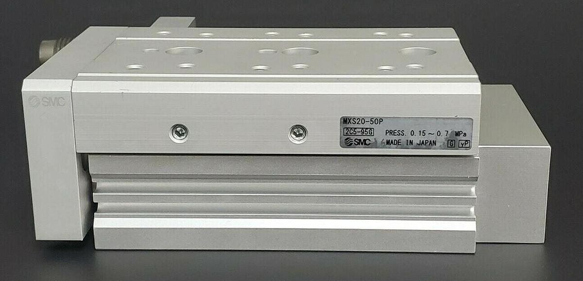 NEW SMC MXS20-50BSP CYLINDER AIR SLIDE TABLE MXS2050BSP