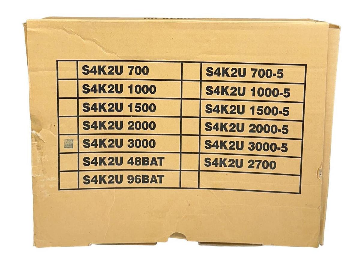 NEW EMERSON SOLA S4K2U-3000 / S4K2U3000 S4K INDUSTRIAL UPS CONVERSION KIT NSMP