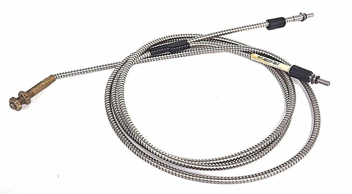 Used BALLUFF BFO-48G-DT-SB-2 FIBER OPTIC CABLE BFO48GDTSB2