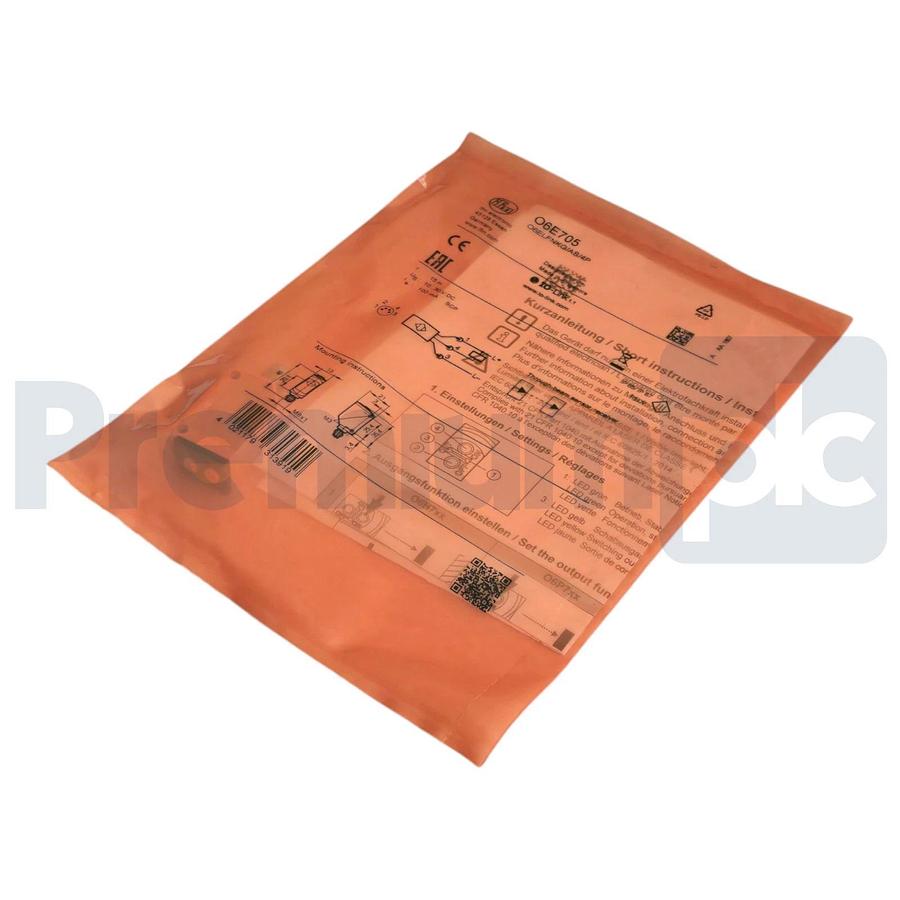 Used ifm O6E705 Through-beam Laser Sensor Receiver O6ELFNKG/AS/4P IO-Link NSFS