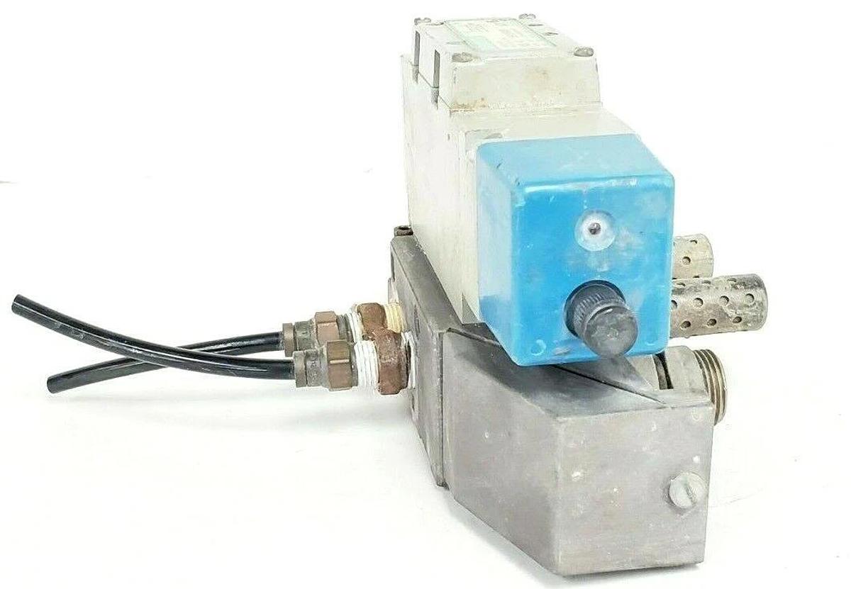 Used NUMATICS I13BA43AMP00061 PNEUMATIC VALVE W/ 236-384B COIL 24VDC 4W