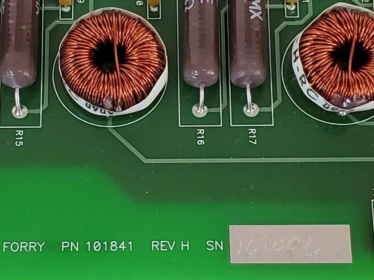 Used FORRY 101841 CIRCUIT BOARD REV. H