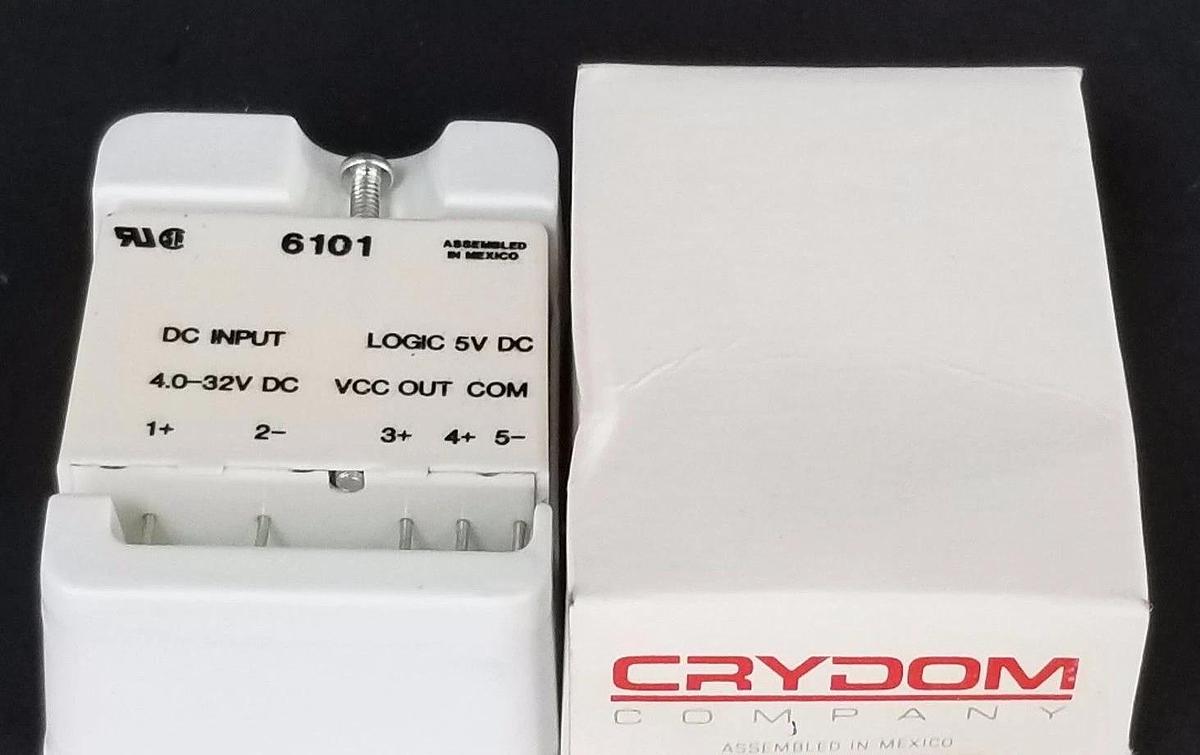 Used NIB CRYDOM 6101 INPUT MODULE 4.0-32VDC IDC5