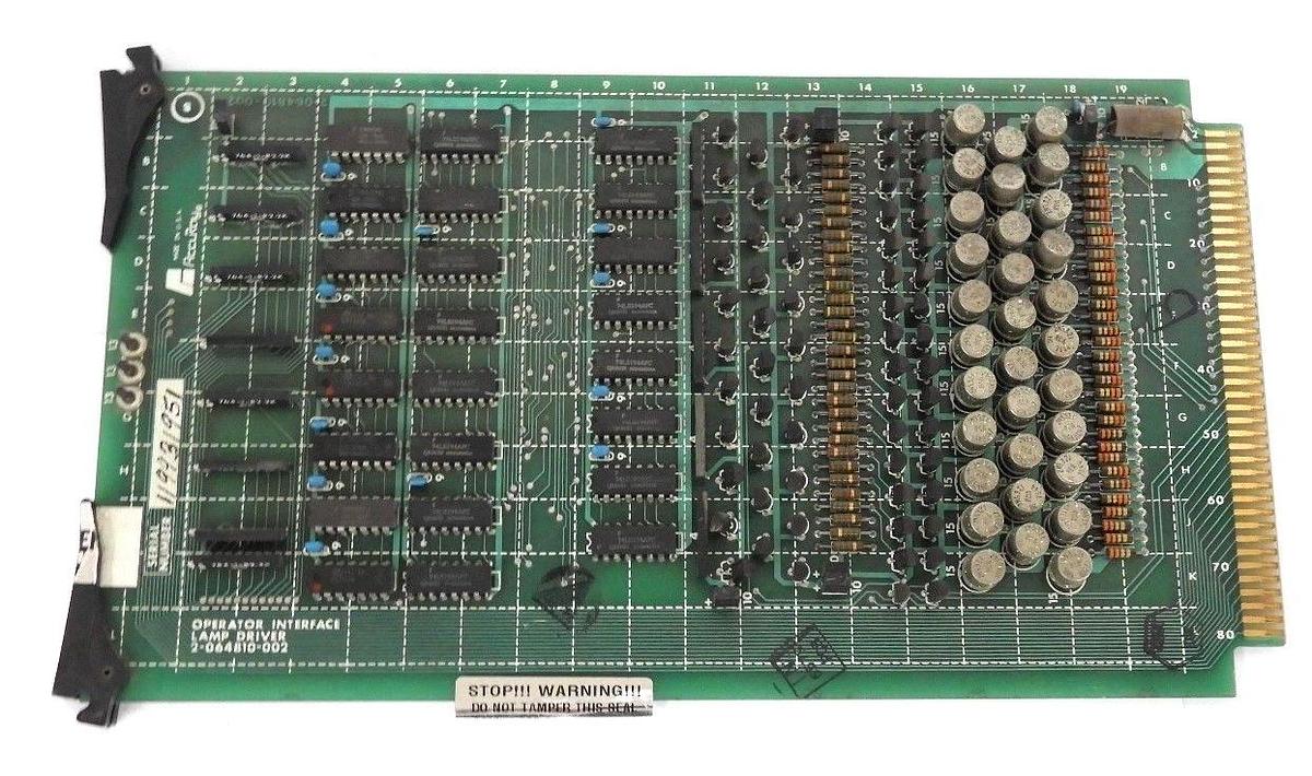 Used ACCURAY 2-064810-002 OPERATOR INTERFACE LAMP DRIVER 2064810002