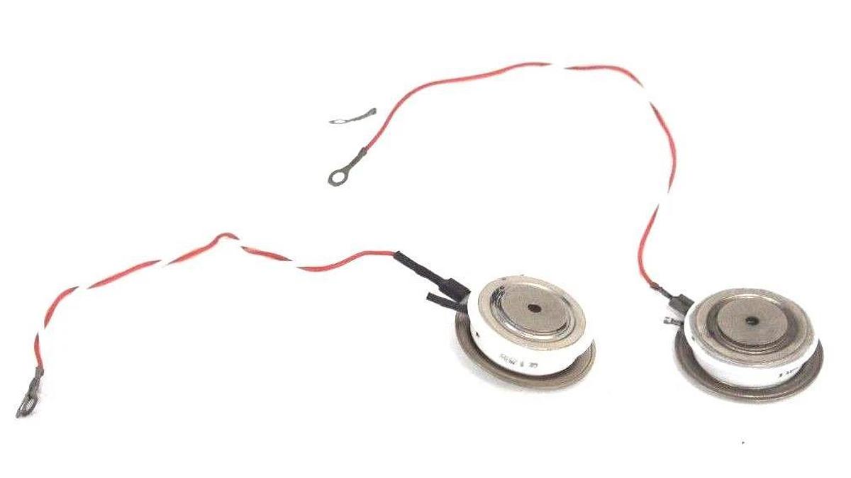 Used LOT OF 2 GE 2489 RECTIFIER THYRISTORS 2489 8252