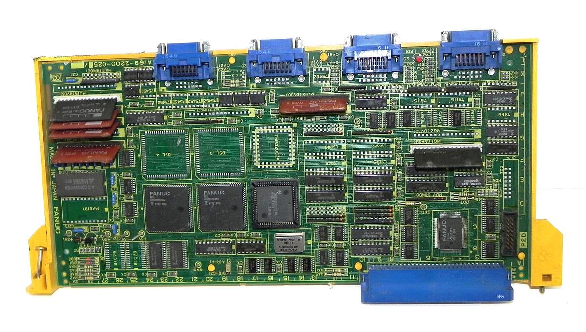 Used FANUC A16B-2200-0252/06C 2-AXIS CONTROL BOARD A16B-2200-0252
