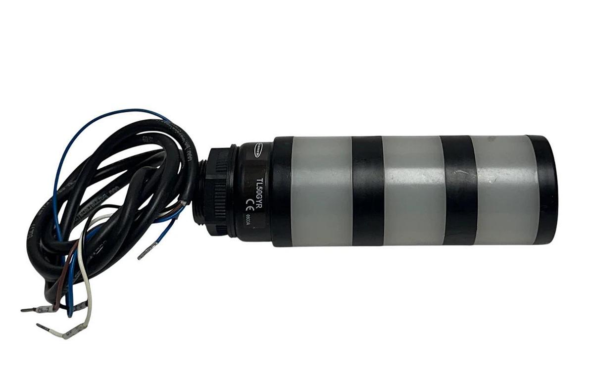 Used BANNER TL50GYR / 83221 STACK LIGHT TOWER 3-COLOR INDICATOR 18-30VDC/24VAC USNP
