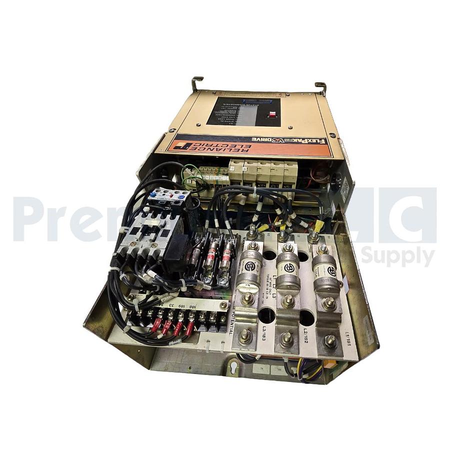 Used RELIANCE ELECTRIC 14C305 FLEXPAK PLUS VARIABLE SPEED DC DRIVE 40HP INPUT REP.