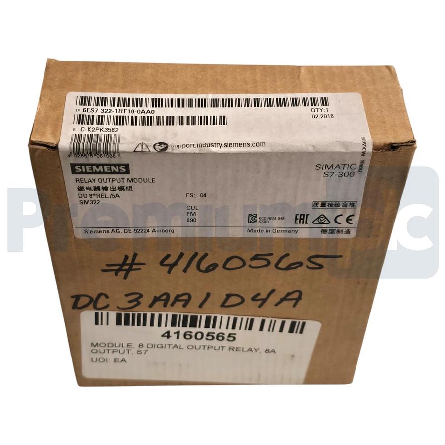 Used Siemens 6ES7322-1HF10-0AA0 SIMATIC S7-300 Digital Output Module SM 322 NSFS