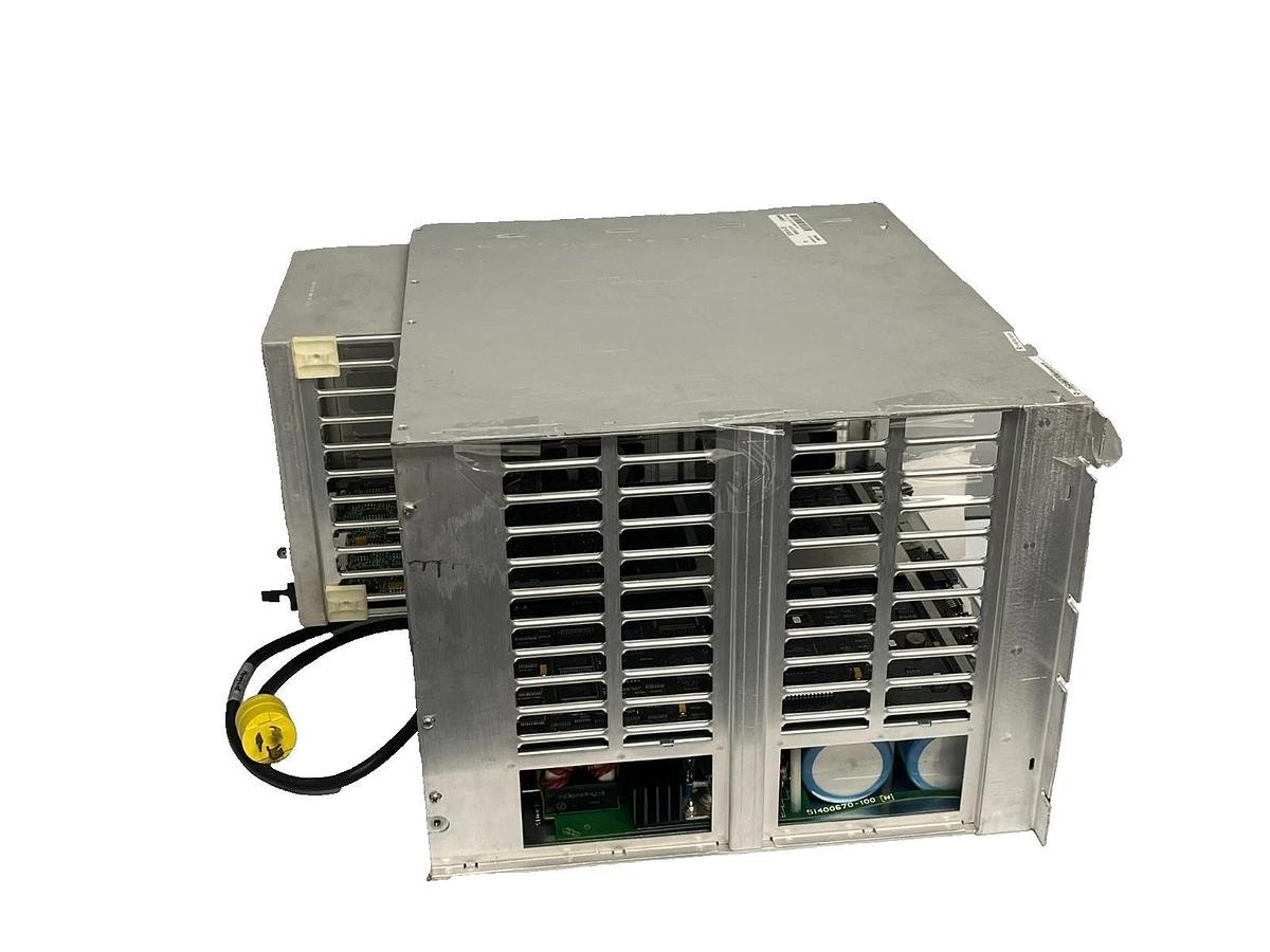 Used HONEYWELL 51196736-100-RP 10-Slot Chassis Assy w/ PSU, Fan, Processor & Adapter