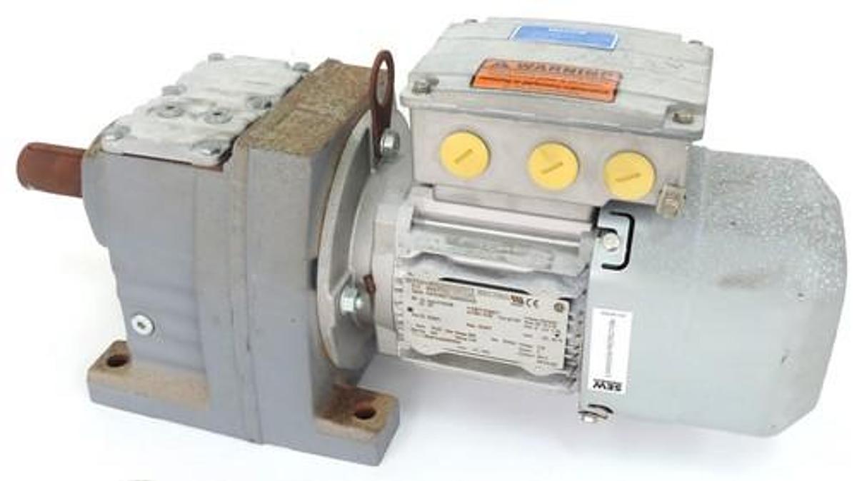 Used SEW EURODRIVE R47DRS71S4BE05HR MOTOR 0.5HP 230/460V 1700/22RPM