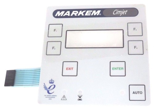 Used MARKEM CIMJET 5825222 OPERATOR PANEL MK5825222 ZM582