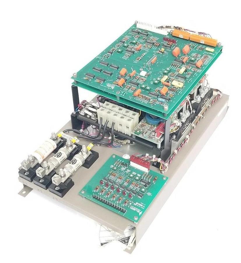 Refurbished SWEO 0114012 SPINDLE DRIVE ASSEMBLY 120V, 49A, 3PH, 50/60HZ IN / 120V, 50A OUT