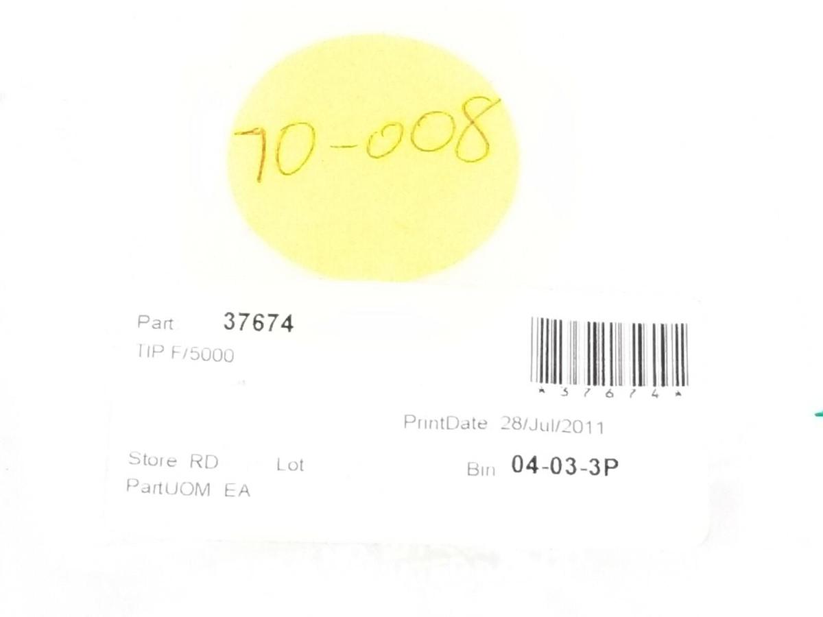 Used LOT OF 2 NEW TECAN 70-008 TIPS F/5000 TIPS