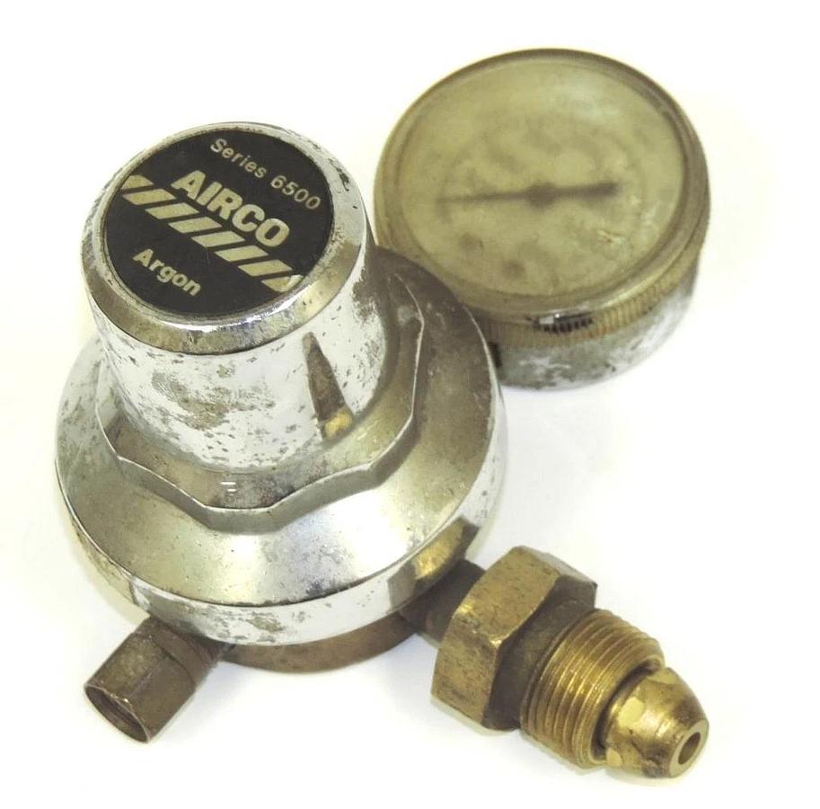 Used AIRCO CGA 580 SERIES 6500 INERT GAS REGULATOR 8066575