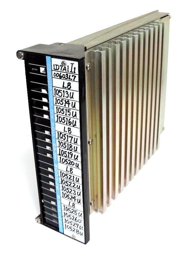 Used GOULD MODICON AS-B233-501 INPUT MODULE 24VDC, ASB233501
