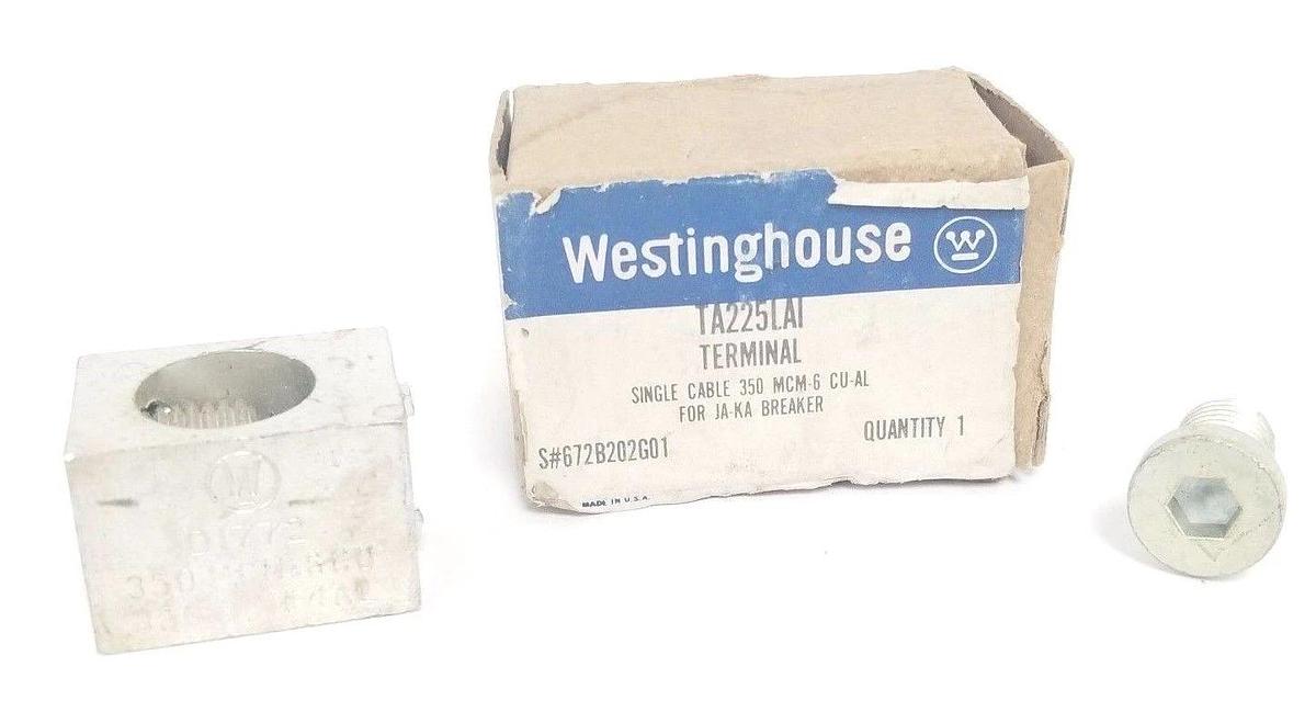 NIB WESTINGHOUSE TA225LAI TERMINAL SINGLE CABLE 350 MCM-6 CU-AL