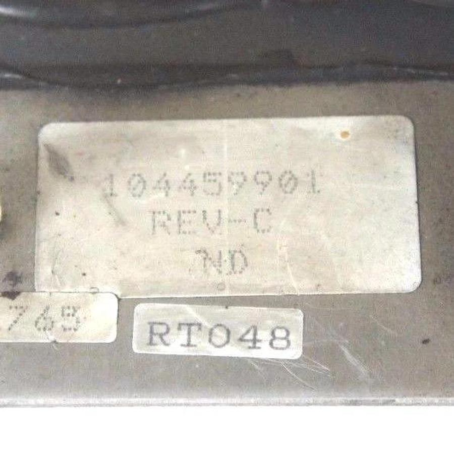 Used BOSTON FINCOR 104459901 REV-C FIELD REGULATOR CONTROL ASSY NO: 104460001 REV. E