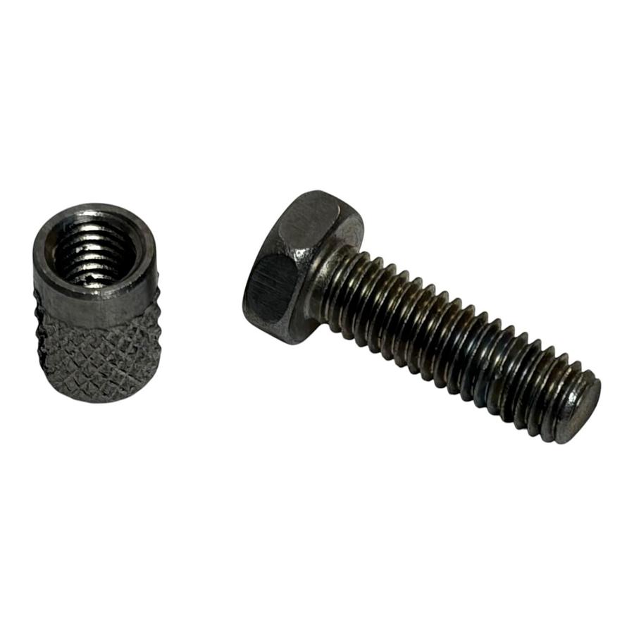 Used Deluux 1/2" Delrin Pusher Lugs L-3 KK Infeed Flight Bars Lot of 19 with 10-32 In