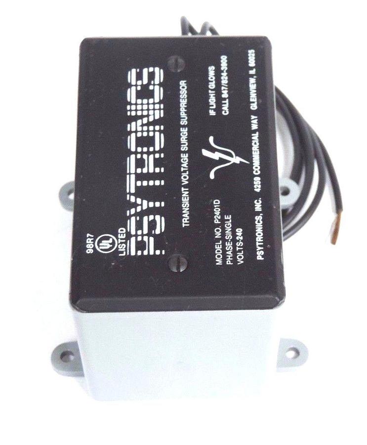 Used NEW PSYTRONICS P2401D TRANSIENT VOLTAGE SURGE SUPPRESSOR 240V