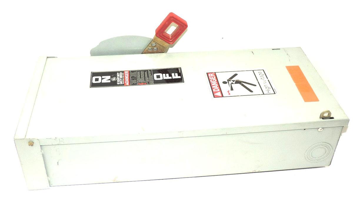 Used GENERAL ELECTRIC TH3362 SAFETY SWITCH 60 AMP 600VAC