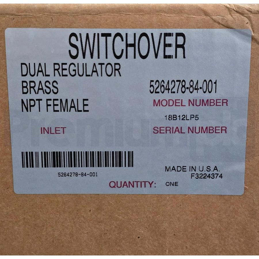 Used CONCOA 526 Series Automatic Brass Manifold Switchover System 5264278-84-001 NEW