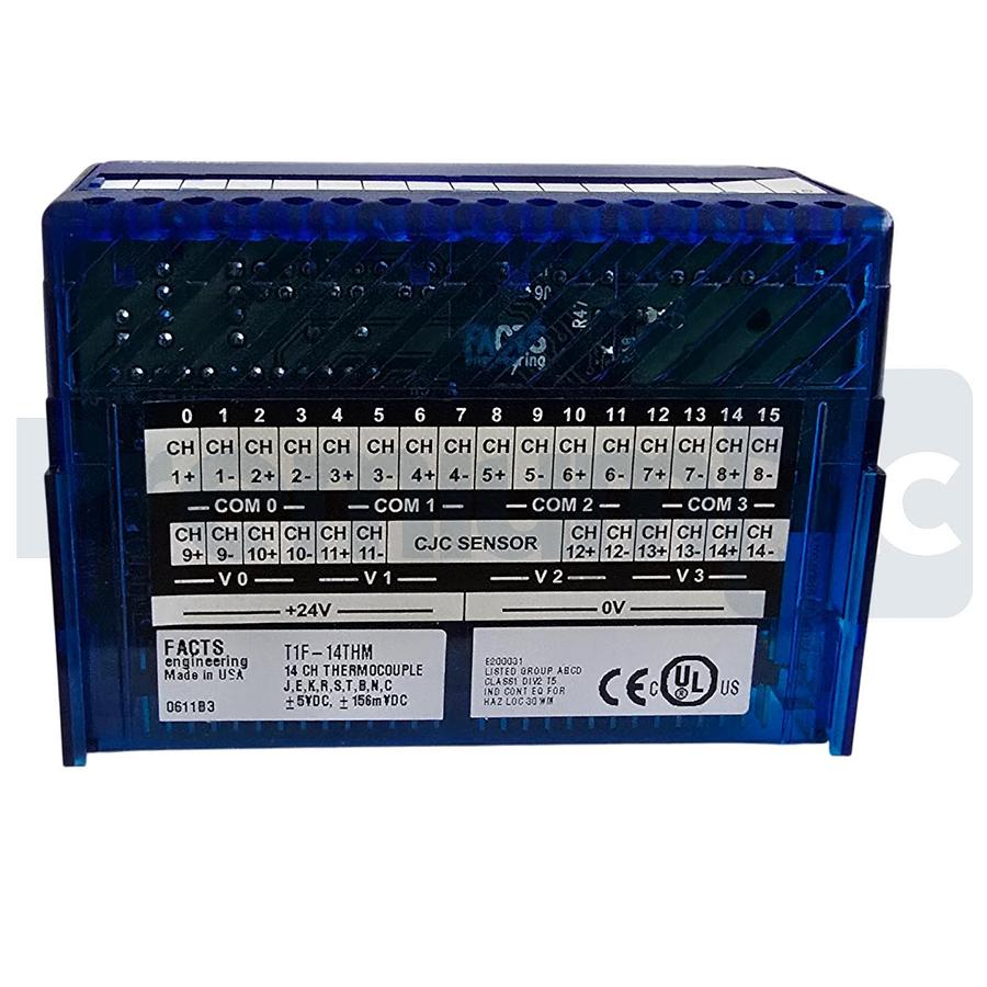 FACTS ENGINEERING T1F-14THM TERMINATOR 14-CH TEMPERATURE INPUT MODULE NSMP