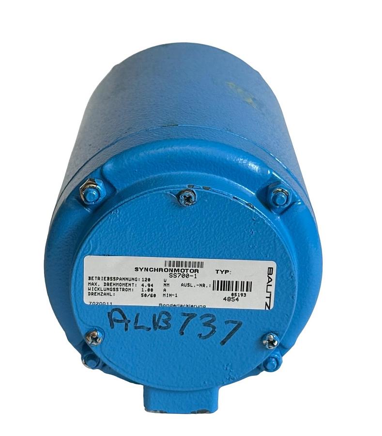 Used SUPERIOR ELECTRIC BAUTZ SS700-1 / SS7001 SYNCHRONMOTOR 120V 4.94Nm 1A 50/60Hz