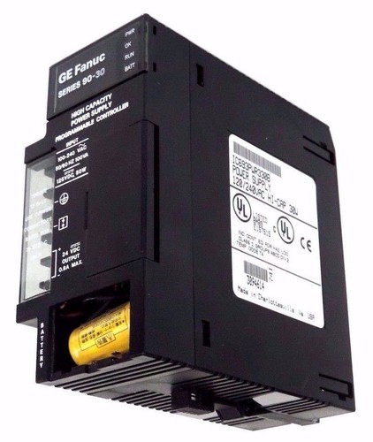 Used GE FANUC IC693PWR330B POWER SUPPLY 120/240VAC HI-CAP 30W