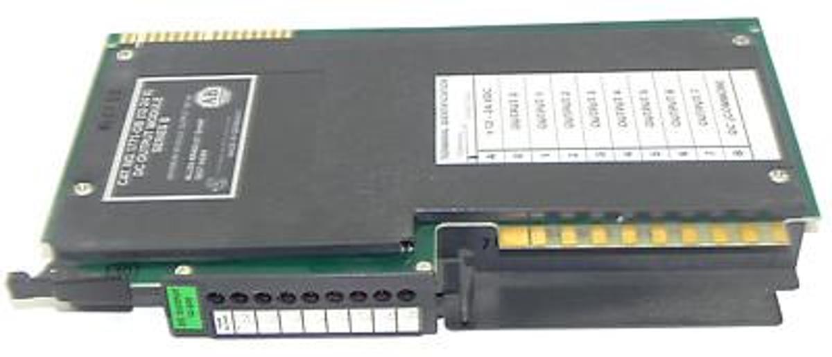 Used ALLEN BRADLEY 1771-OB (12-24V) DC OUTPUT MODULE 1771OB SER. B