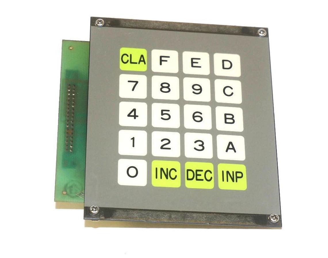 Used HITACHI SEIKI HMK-8894-02 KEYPAD ASSEMBLY HMK889402