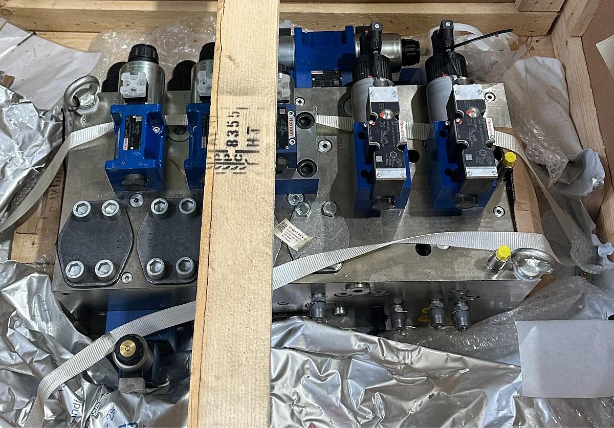 Used REXROTH ABG-032-X931-0-AB / VB32.363.A2 / 20W21-AT1 / R996051563 BLOCK OEM NSMP