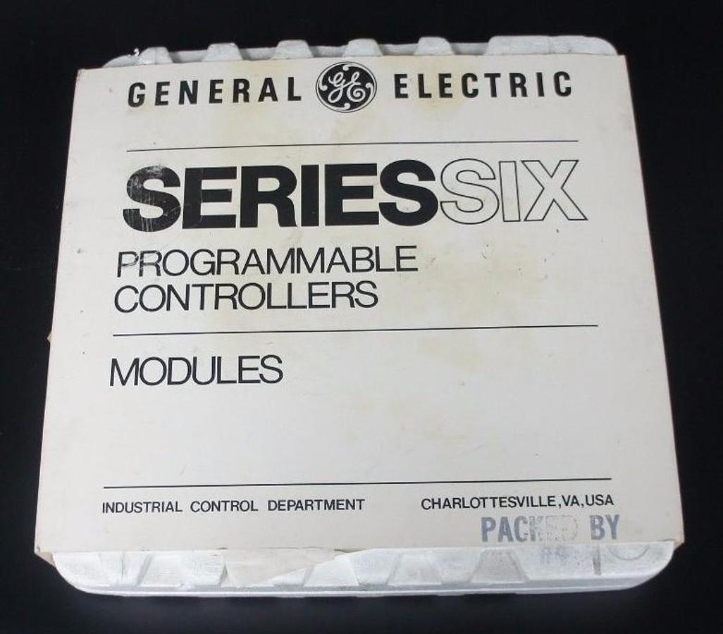 Used NIB GENERAL ELECTRIC IC600YB804A 115 AC-DC INPUT MODULE W/ IC600FP804A FACEPLATE