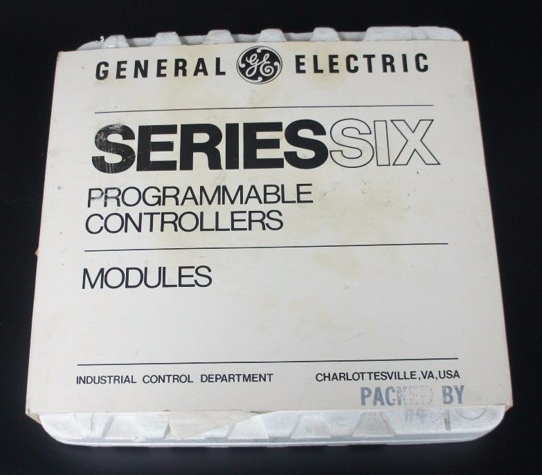 Used NIB GENERAL ELECTRIC IC600YB804A 115 AC-DC INPUT MODULE W/ IC600FP804A FACEPLATE
