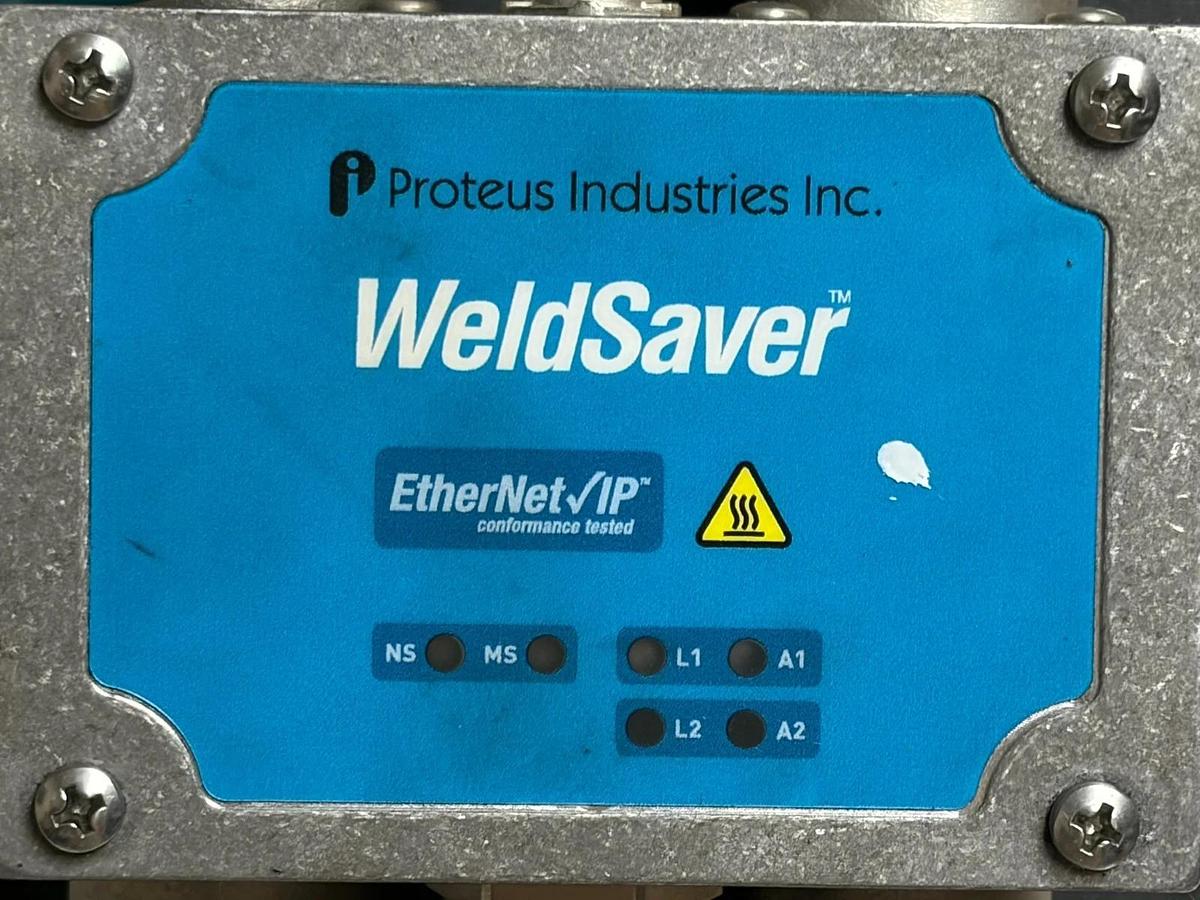 Used Proteus Industries WeldSaver 5 EtherNet/IP 9WSEV50G-1-001 Robotic Water Control