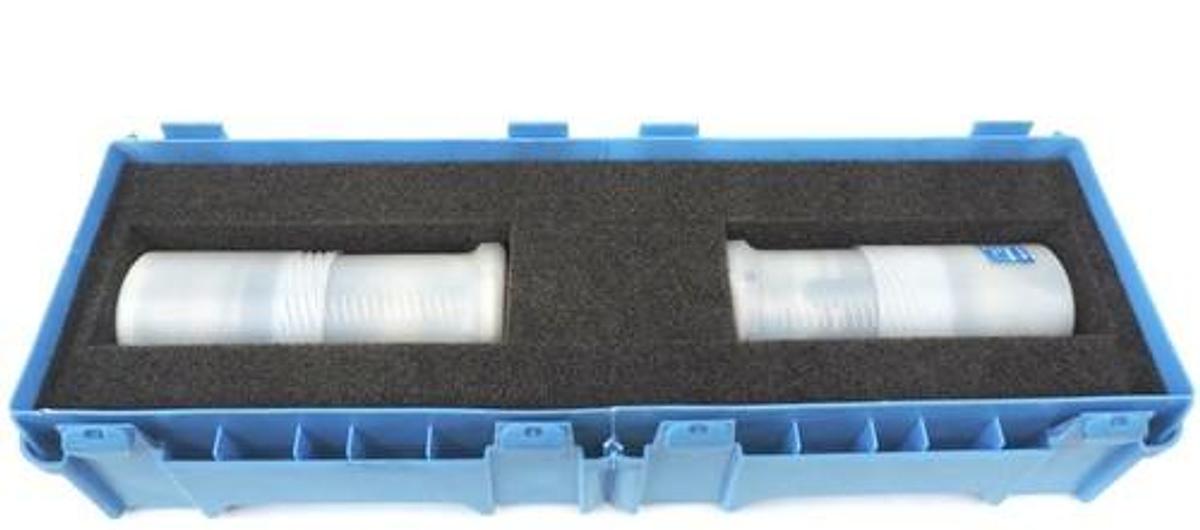 Used LOT OF 2 NEW KOMET DIHART 595.45.340A TOOL HOLDER SP HSK63A SOLID 4-STEP RWR PCD