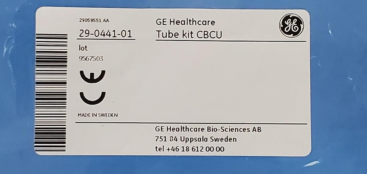 NEW GE HEALTHCARE 29-0441-01 TUBE KIT 29044101