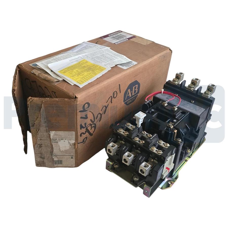 Allen Bradley 509-DOD /A | 509 NEMA Size 3 Motor Starter 90A 110/115-120V Coil