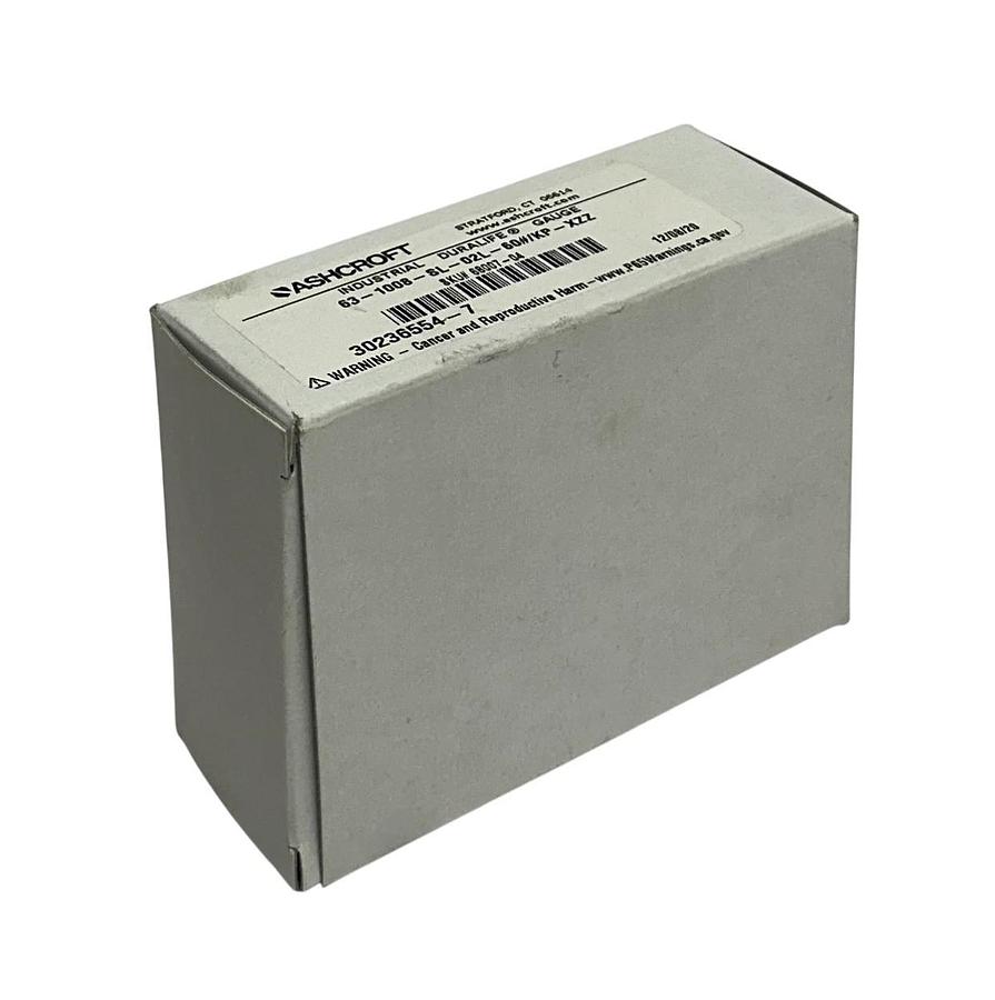 ASHCROFT 63-1008-SL-02L-60#/KP-XZZ / 68007-04 INDUSTRIAL DURALIFE GAUGE NSMP