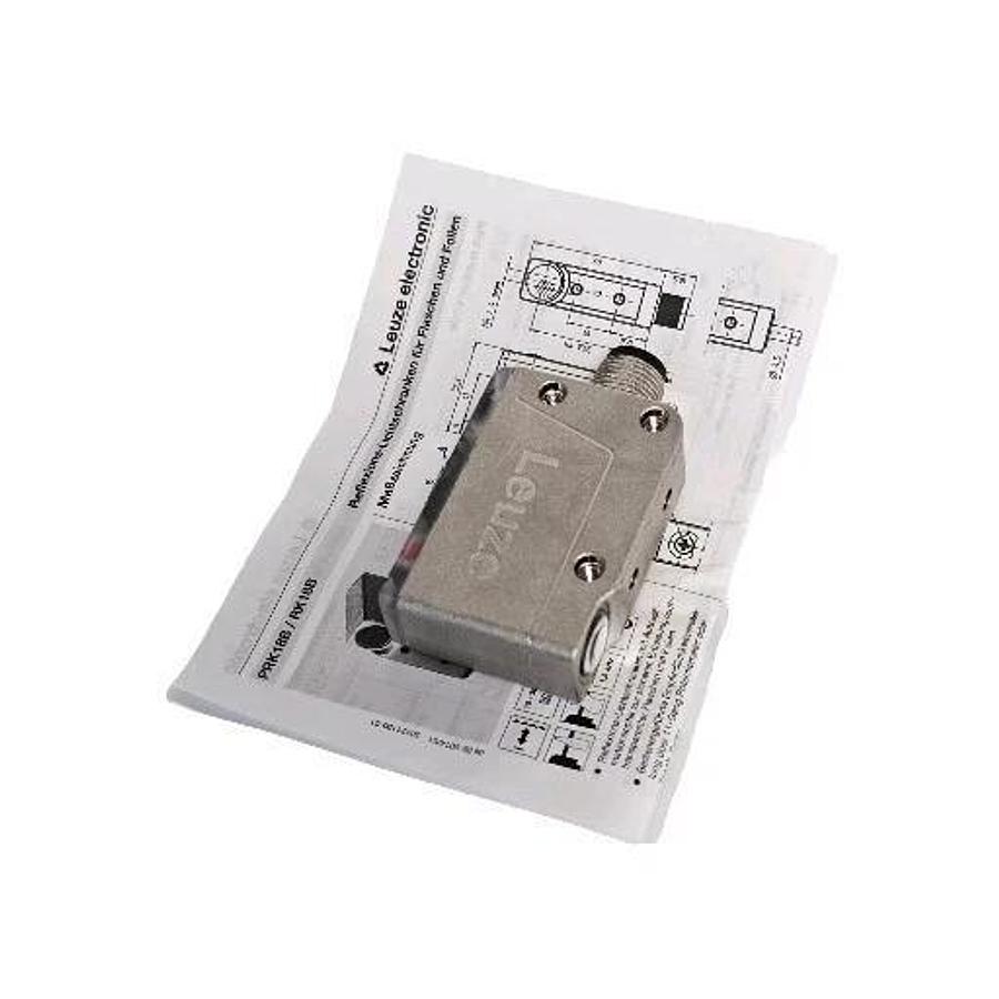 Used NIB LEUZE ELECTRONIC PRK18B.T2/4P-M12 PHOTOELECTRIC SENSOR 50117363
