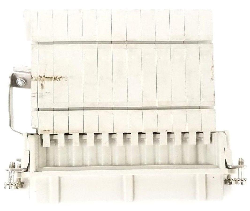 Used PHOENIX CONTACT HC-KA 24-ST/PER HEAVYCON TERMINAL ADAPTER MALE INSERT 1772913