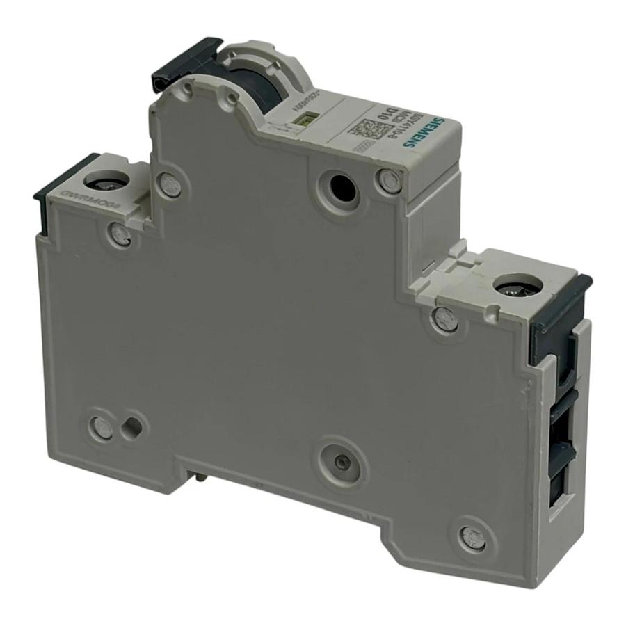 Siemens 5SY4110-8 Miniature Circuit Breaker MCB 1 Pole 10A D Curve 230/400V